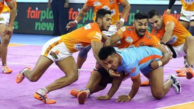 Puneri Paltan vs Jaipur Pink Panthers, PKL 2022 Live Streaming Online on Disney+ Hotstar: Watch Free Telecast of Pro Kabaddi League Season 9 on TV and Online