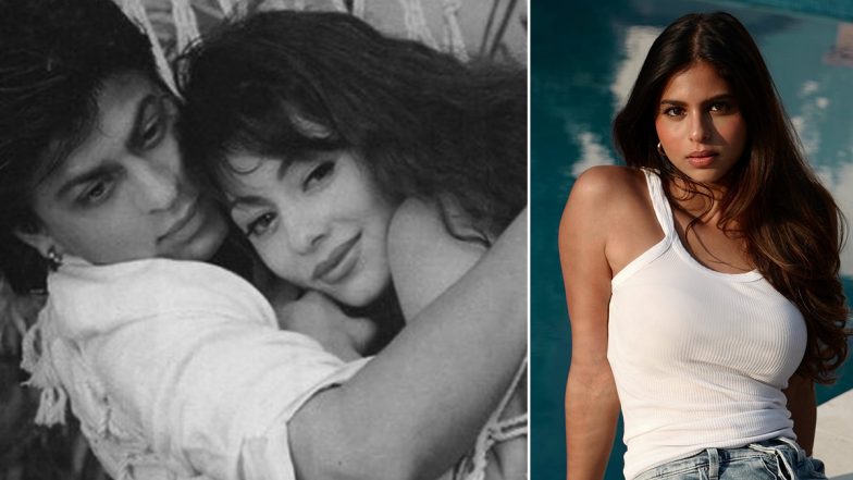 Suhana Khan Shares Romantic Throwback Picture of Her Parents Shah Rukh Khan and Gauri Khan 
