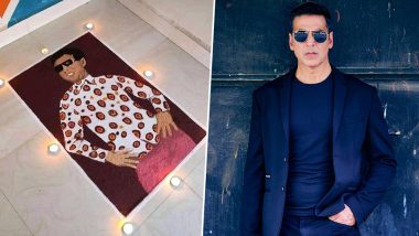 Diwali 2022: Akshay Kumar Retweets Fan’s Hera Pheri-Inspired Rangoli and Says ‘I Love It’ (View Pic)