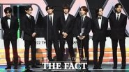 BTS on TMA 2022: ARMYs Can&rsquo;t Get Enough of the K-Pop Group As They Enter the Stage Looking Statuesque (View Tweets)