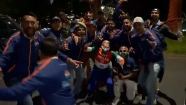 Bharat Army Taunt Pakistan With ‘Mauka Mauka’ Song After India’s Loss to South Africa at T20 World Cup 2022 (Watch Video)
