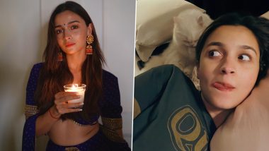 Alia Bhatt Wishes Fans ‘Happy Diwali’, Mom-to-Be Shares Throwback Picture and Says ‘Current Me Is Spending Diwali in Bed’