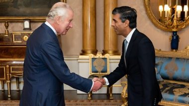 Rishi Sunak Appointed New British PM by King Charles III at Buckingham Palace (See Pics)