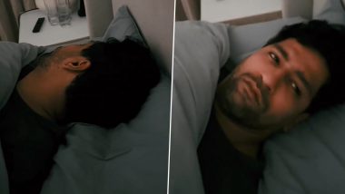 Katrina Kaif Shares Hilarious Video on Insta Trying To Wake Up Vicky Kaushal With ‘Phone Bhoot’ Audio – Watch