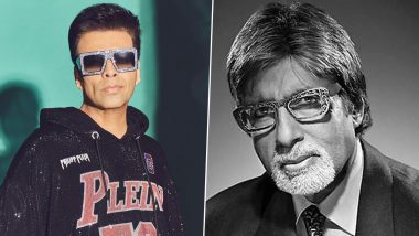 Amitabh Bachchan Turns 80: Karan Johar Calls Amitabh Bachchan a Legend and a Masterclass in Acting!