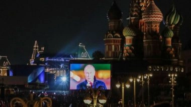 World News | Putin Hails Millions in Annexed Territories for 'heroically' Defending Their Choice to Be with Russia