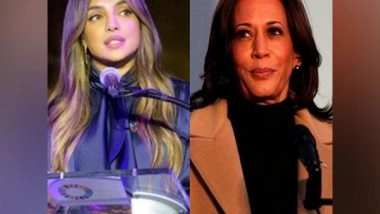 Entertainment News | We Both Are Daughters of India: Priyanka Chopra Tells Kamala Harris