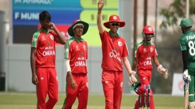 Sports News | Oman, Bahrain Reach Semifinals of ICC U19 Men's Cricket World Cup Division-2 Asia Qualifier