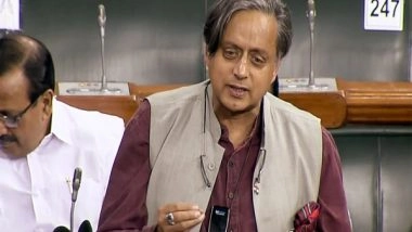 India News | Tharoor Likely to Make Way for Shinde Faction Sena MP as IT Panel Chief