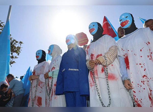 World News | Turkish Uyghurs Protest Against Chinese Occupation on Its 73rd National Day