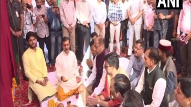 India News | HP CM Thakur Lays Foundation Stones for Developmental Projects Worth Rs 195.38 Cr in Dharamshala