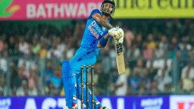 Sports News | Suryakumar Yadav Becomes First Player to Smash 50 T20I Sixes in a Calendar Year