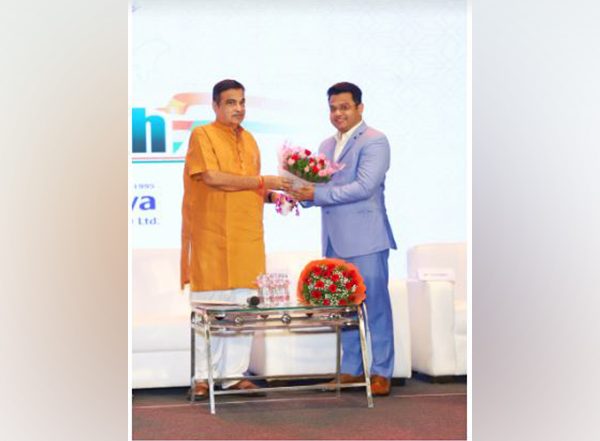 Business News | Entrepreneur Sachin Bamgude Receives 'Pride Of Maharashtra' Award by the Hands of Nitin Gadkari