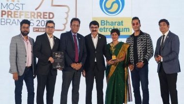 Business News | BPCL Recognized as the Most Preferred Brands of 2022