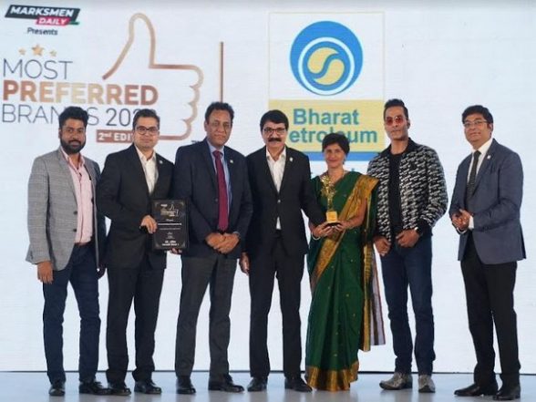 Business News | BPCL Recognized as the Most Preferred Brands of 2022 - Vimarsana News