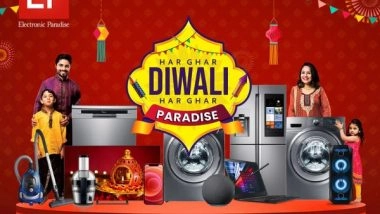 Business News | Electronic Paradise Announces Unbeatable Offers This Diwali and Festive Season, Time to Upgrade Your Electronics and Gadgets!