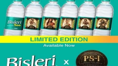 Business News | Bisleri Continues to Build Local Brand Love Through Partnership with Ponniyin Selvan: I (PS 1)