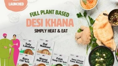 Business News | Vegandukan is Launching Its New Range of Products Including Vegan Ready-to-eat Desi Khana