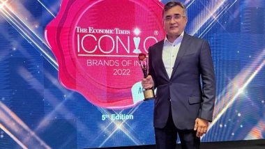 Business News | GM Modular Wins the Honourable Iconic Brand of the Year 2022 Award by Economic Times