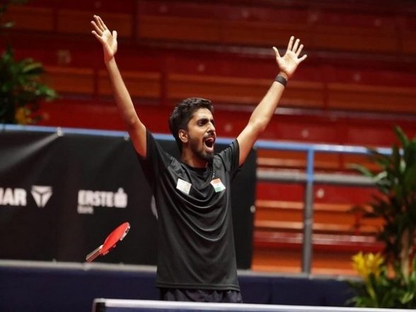 Indian Men's Team Lose to France at World Team TT Championships 2022