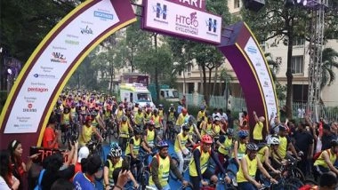 Business News | Over 1500 Cyclists Join the Hiranandani Thane Cyclothon 2022 to Support the Initiative 'Rhyme for Earth'