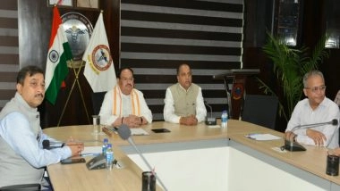 India News | Himachal: JP Nadda, Jai Ram Thakur Visit AIIMS at Kothipura