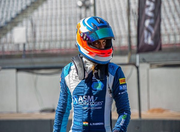 Sports News | Akhil Rabindra Finishes 8th in the European GT4 Season Drivers' Standings