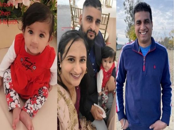 World News | Abducted Indian-origin Family in California: Officials Located Missing Uncle's Truck on Fire - Vimarsana News