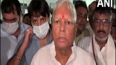 India News | Lalu Yadav Visits Gurugram Hospital to Check on Mulayam Singh Yadav's Health