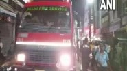 India News | Fire Breaks out at Shop in Delhi's Gandhi Nagar