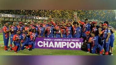 Sports News | Legends League Cricket: India Capitals Champions After Taylor, Johnson Fireworks
