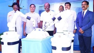 Business News | Health Minister Ma. Subramanian Inaugurated Robotic Surgical System at SIMS Hospital on Oct 5, 2022