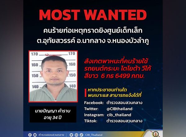 World News |  32 Dead in Shooting at Daycare Centre in Thailand