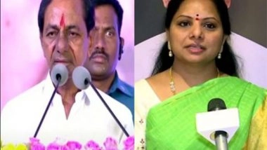 India News | Divisions in TRS? Kavitha's Absence from KCR's National Party Launch Raises Questions