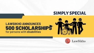 Business News | LawSikho Announces 500 Scholarships for Persons with Disability