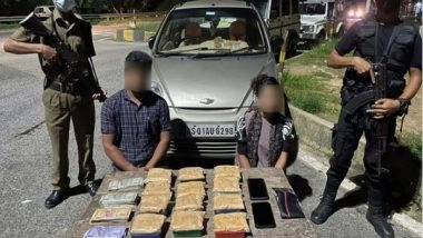 India News | Meghalaya: 2 Drug Peddlers Held, over 150 Gm of Heroin Seized
