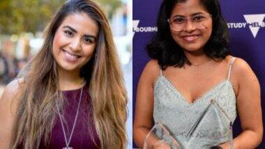 Indian Students Divyangana Sharma and Ritika Saxena Win Prestigious Victorian Premier's Award in Australia