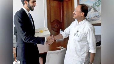 World News | Muraleedharan Meets Minister of State, African Affairs of UAE on Sidelines of UNSC High-Level Debate