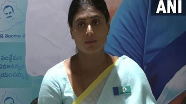 India News | Probe KCR's Large-scale Corruption in Kaleshwaram Project: YSRTP Chief Sharmila Appeals to CBI