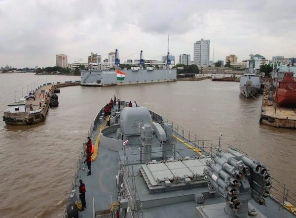 World News | INS Tarkash Visits Namibia's Port Walvis Bay