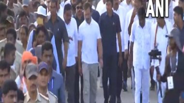 India News | Rahul Gandhi to Interact with Locals as Bharat Jodo Yatra Resumes from Tumakuru