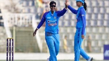 Sports News | Tight Spells from Spinners, Shafali's Fifty Help India Defeat Bangladesh by 59 Runs in Women's Asia Cup 2022