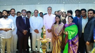 Business News | Health Minister Harish Rao Inaugurates Sravani Multi-Specialty Hospitals in Madhapur