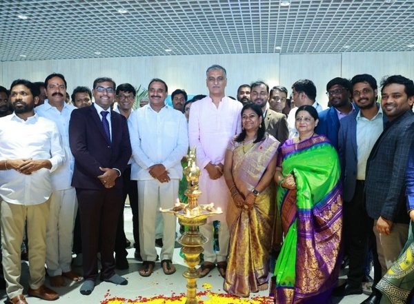 Business News | Health Minister Harish Rao Inaugurates Sravani Multi-Specialty Hospitals in Madhapur