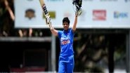 Sports News | Shafali Verma Creates New World Record; Becomes Youngest to Complete 1000 T20I Runs