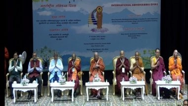 World News | Int'l Buddhist Confederation Marks Abhidhamma Divas at Gautam Buddha University