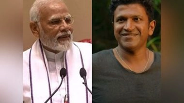 Entertainment News | Brilliance Personified: PM Modi Praises Trailer of Late Puneeth Rajkumar's Docudrama 'Gandhada Gudi'