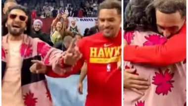 Entertainment News | Bhangra Ta Sajda! Ranveer Singh, NBA Star Ice Trae Groove to Desi Music; Video Inside