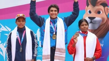 Sports News | National Games Round-up: Pragnya Mohan Wins Triathlon Gold; Services Continue to March Ahead