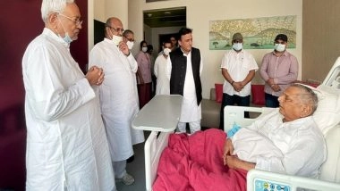 India News | Bihar: Nitish Kumar, Tejashwi Yadav Express Grief over Mulayam Singh Yadav's Death